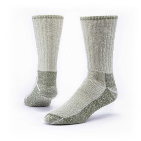 Maggie's Organics Wool Socks, Mountain Hiker, Olive, 10-13, Organic