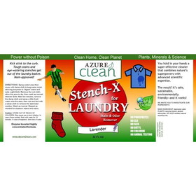 Azure Clean Stench-X for Laundry, Lavender (Stain &amp; Odor Remover)