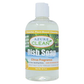 Azure Clean Smiley Sudz Dish Soap, Citrus