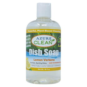 Azure Clean Smiley Sudz Dish Soap, Lemon Verbena