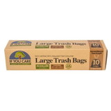 If You Care Trash Bags, 89% Recycled, Large, 30 gallon