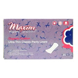 Maxim Hygiene Products Cotton Ultra-Thin Panty Liners, Classic, Lite, Organic