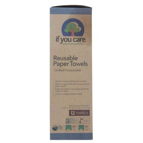 If You Care Paper Towels, 100% Natural, Reusable