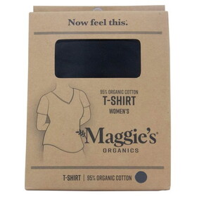 Maggie's Organics Essentials Women's T-Shirt Black, Organic