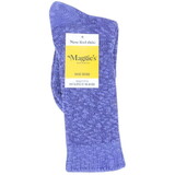 Maggie's Organics Cotton Ragg Socks, Purple, Adult 9-11, Organic