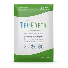 Tru Earth Laundry Detergent Eco-Strips, Fragrance Free