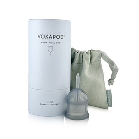 VOXAPOD Menstrual Cup, Coastal Fog Gray