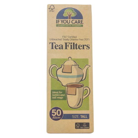 If You Care Tea Filters, Tall, Unbleached