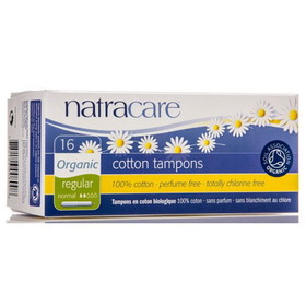 Natracare Regular Tampons with Applicator, Organic
