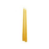 Bee Healthy Candles Candles, Beeswax, 12 inch Taper Pair, Gold