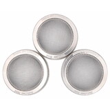 Mason Jar Lifestyle Stainless Steel Sprouting Lids, Wide Mouth - 3 Pack