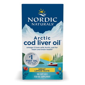 Nordic Naturals Arctic Cod Liver Oil Soft Gels