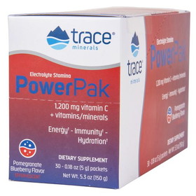 Trace Minerals Electrolyte Stamina Power Pak, Pomegranate Blueberry