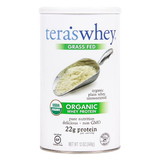 Tera's Whey Protein Powder, Grass-fed, Plain, Unsweetened, Organic