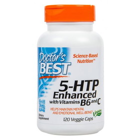 Doctor's Best 5HTP Enhanced with Vitamins B6 and C