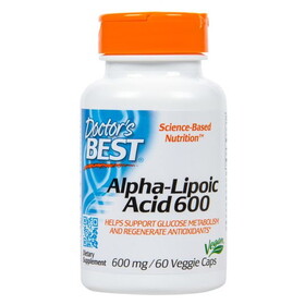 Doctor's Best Alpha-Lipoic Acid 600mg