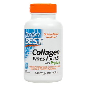 Doctor's Best Collagen Types 1 &amp; 3 1000mg