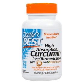 Doctor's Best Curcumin C3 Complex with Bioperine 500mg