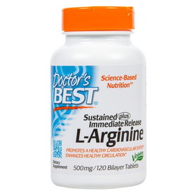 Doctor's Best L-Arginine 500mg