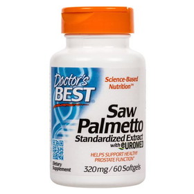 Doctor's Best Saw Palmetto 320mg