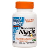 Doctor's Best Time Release Niacin with Niaxtend 500mg