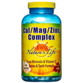 Nature's Life Calcium/Mag/Zinc Complex