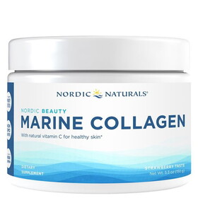 Nordic Naturals Marine Collagen Powder, Strawberry