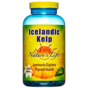 Nature's Life Kelp with Iodine