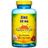 Nature's Life Zinc Picolinate 30 mg