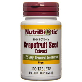 Nutribiotic Grapefruit Seed Extract, 125mg