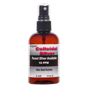 Health Line Super Colloidal Silver, 18 ppm, Nano, Spray