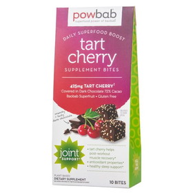 Powbab Supplement Bites, Tart Cherry