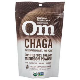 OM Mushroom Superfood Chaga, Mushroom Powder, Organic