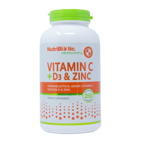 Nutribiotic Vitamin C Plus D3 &amp; Zinc