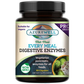 AzureWell Digestive Enzymes, Mid-Meal Every Meal