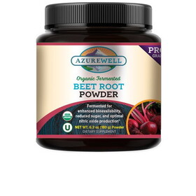 AzureWell Fermented Beet Root Powder, Organic