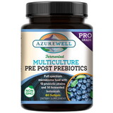 AzureWell MultiCulture Pre Post Probiotics, Fermented