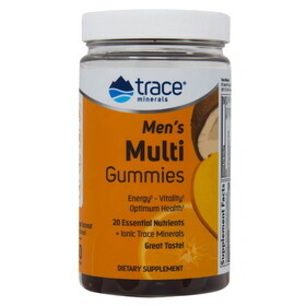 Trace Minerals Mens Multi Gummies, Orange Mango Coconut