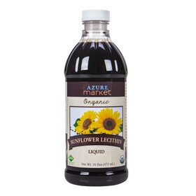 Azure Market Organics Sunflower Lecithin Liquid, Organic