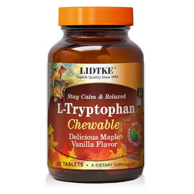 Lidtke L-Tryptophan Chewable, Maple Vanilla