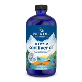 Nordic Naturals Arctic Cod Liver Oil, Orange