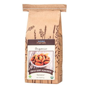Azure Market Organics Almonds, Truly Raw, Organic