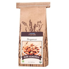 Azure Market Organics Almonds, Raw, Organic