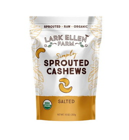 Lark Ellen Farm Cashews, Salted, Sprouted, Organic