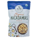 Island Harvest Macadamias with Sea Salt, Organic