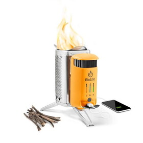 Biolite CampStove 2+ Electricity Generating Wood Burning Camp Stove - 1 Unit