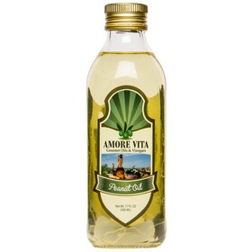 Amore Vita Peanut Oil, Expeller Pressed, Refined