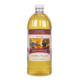 Azure Market Sunflower Oil, Expeller Pressed, Non GMO