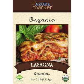 Azure Market Organics Lasagna, Semolina, Organic