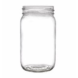 Packaging & Supplies 16oz Glass Jar-Narrow Mouth